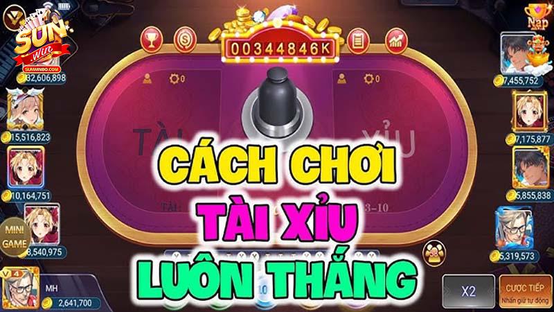 Kinh nghiệm chơi game tài xỉu online uy tín thắng